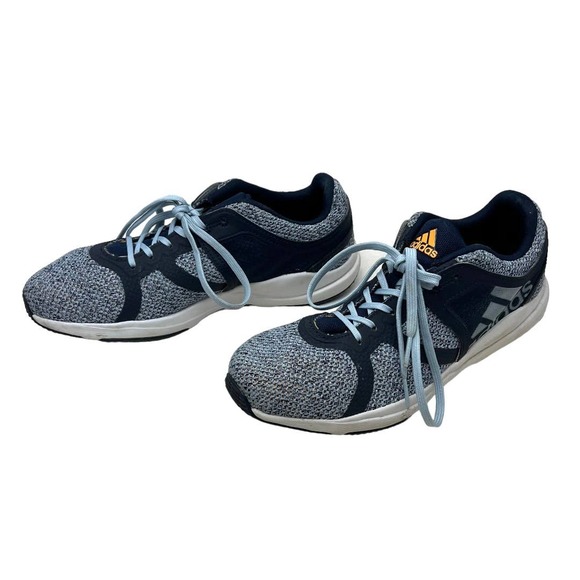 Adidas Womens Size 8 Crazy Train Cloudfoam BA9958 Blue Running Shoes Sneaker. - Picture 2 of 7